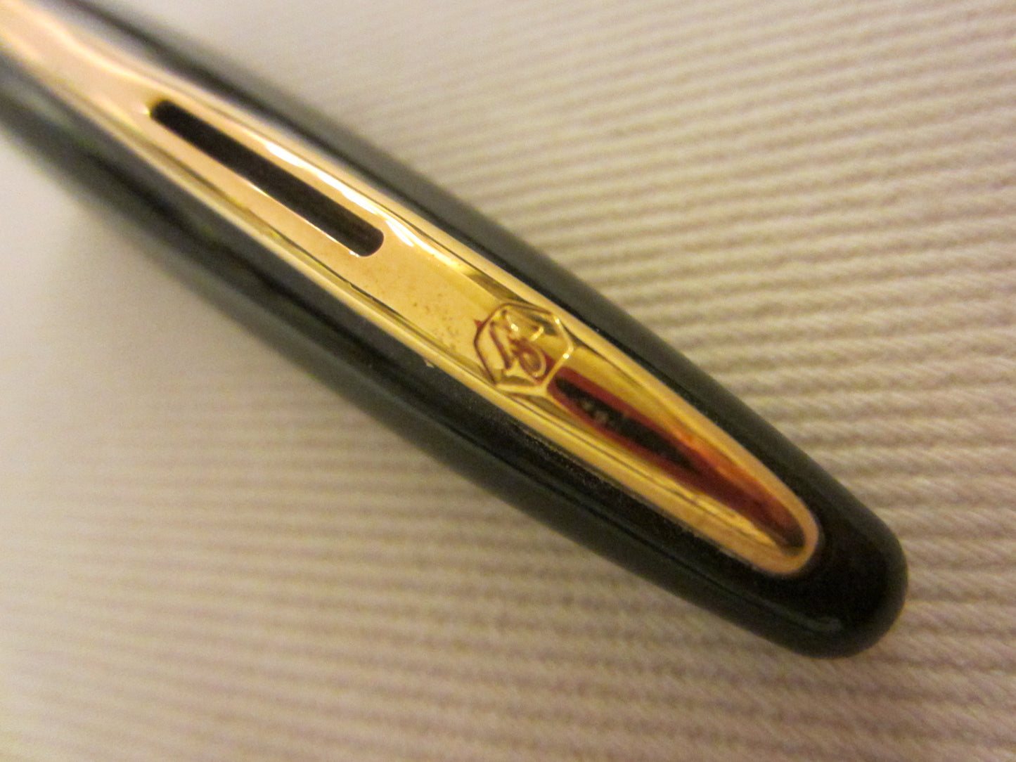 Waterman Paris Pen Emboss Gold Blue Leather Box - Designer Unique Finds 
 - 7