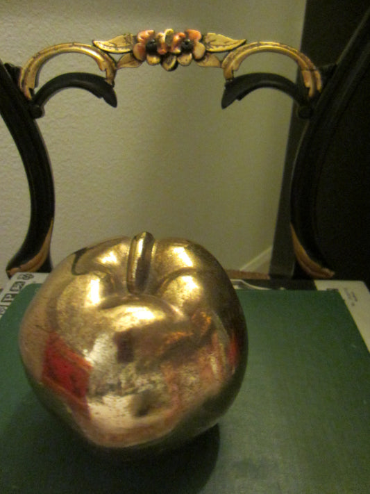 Brass Golden Apple - Designer Unique Finds 