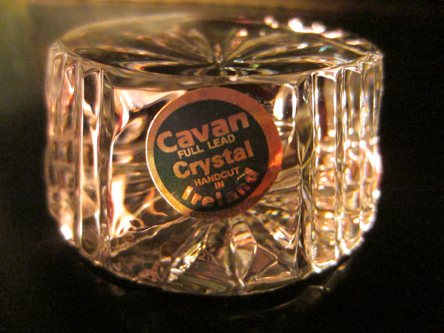 Cavan Hand Cut Crystal Paperweight Made in Ireland - Designer Unique Finds 