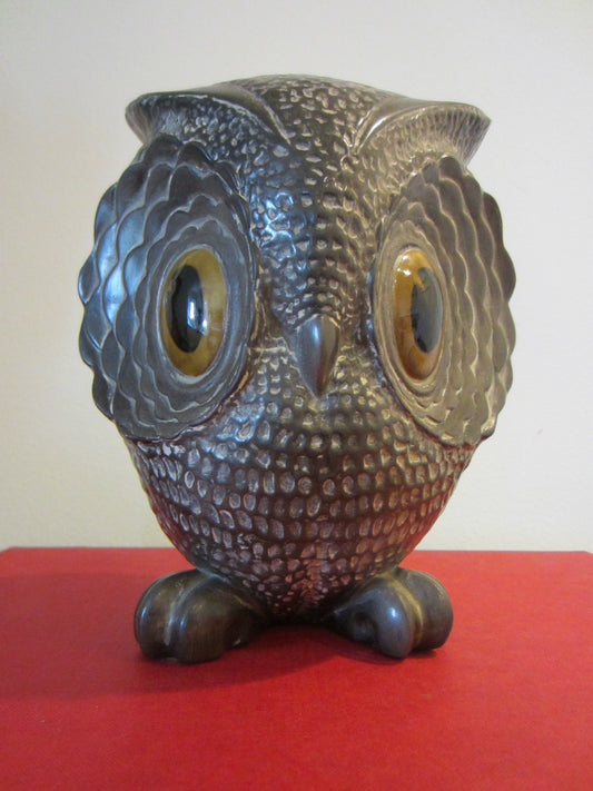 Freeman McFarlin California Ceramic Owl Signed By Artist Pottery Figurine - Designer Unique Finds 
 - 1