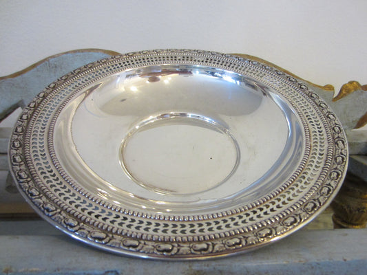 Frank M Whiting Talisman Rose Sterling Bowl - Designer Unique Finds 
 - 1