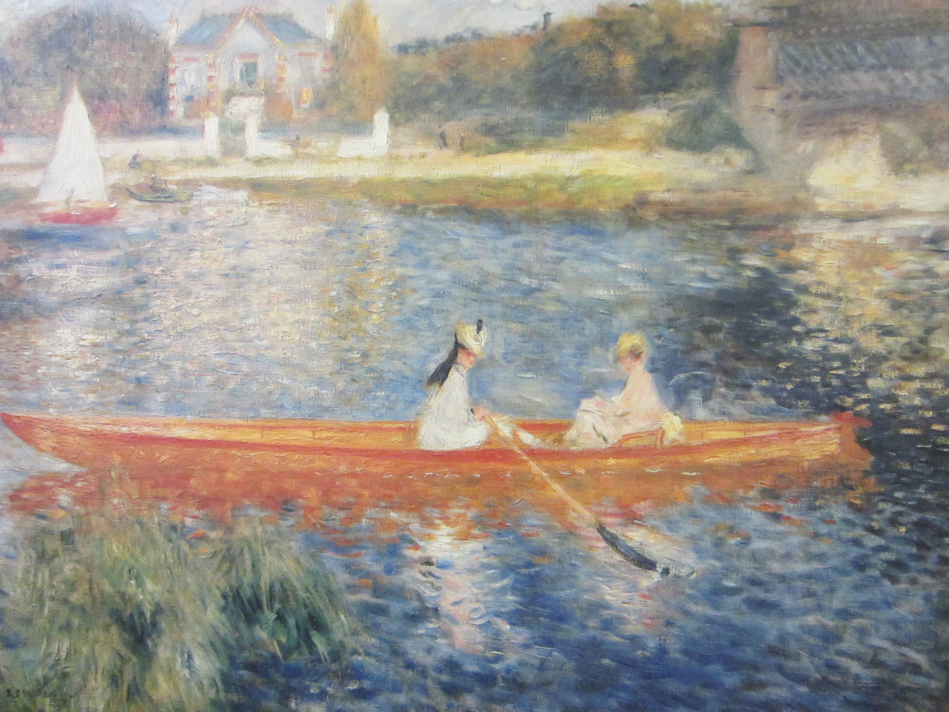 Pierre Auguste Renoir Rendering Impressionist Seascape - Designer Unique Finds 