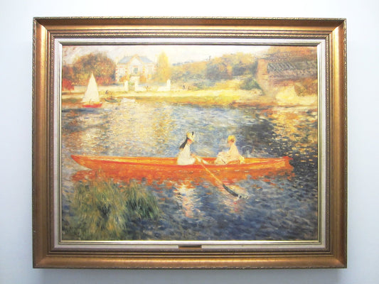 Pierre Auguste Renoir Rendering Impressionist Seascape - Designer Unique Finds 