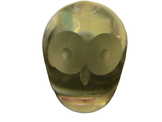 Hadeland Norway Egg Shape Crystal Owl - Designer Unique Finds 
 - 1