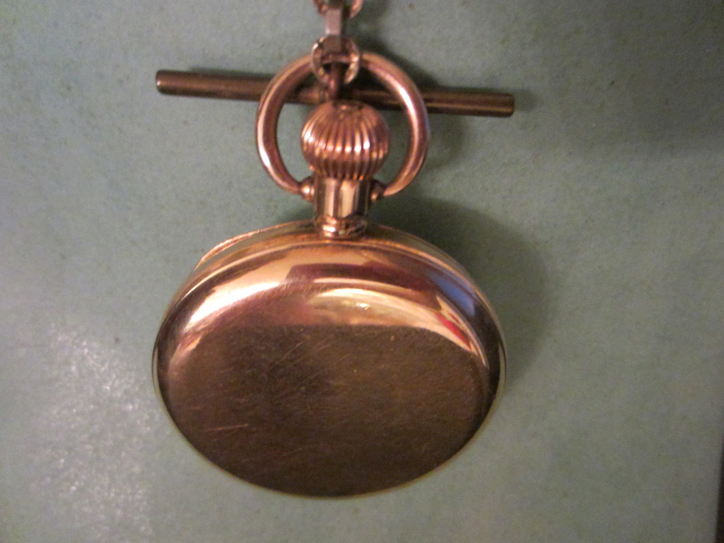 Waltham Hunter Pocket Watch Gold Marquis Triple Case Moon Face - Designer Unique Finds 